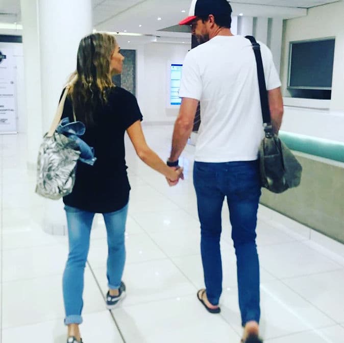 Arriving at hospital