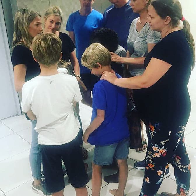 Explaining to the boys