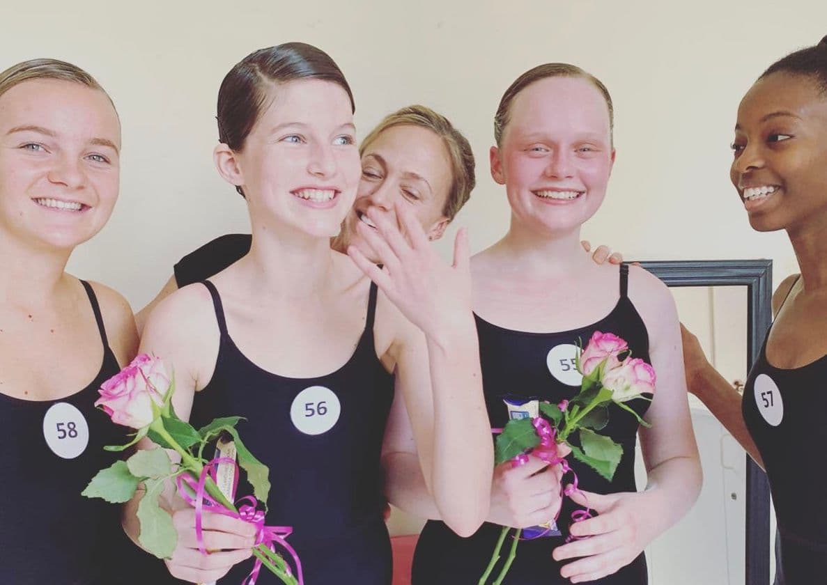 Jada Grace watches her sister with untainted love...