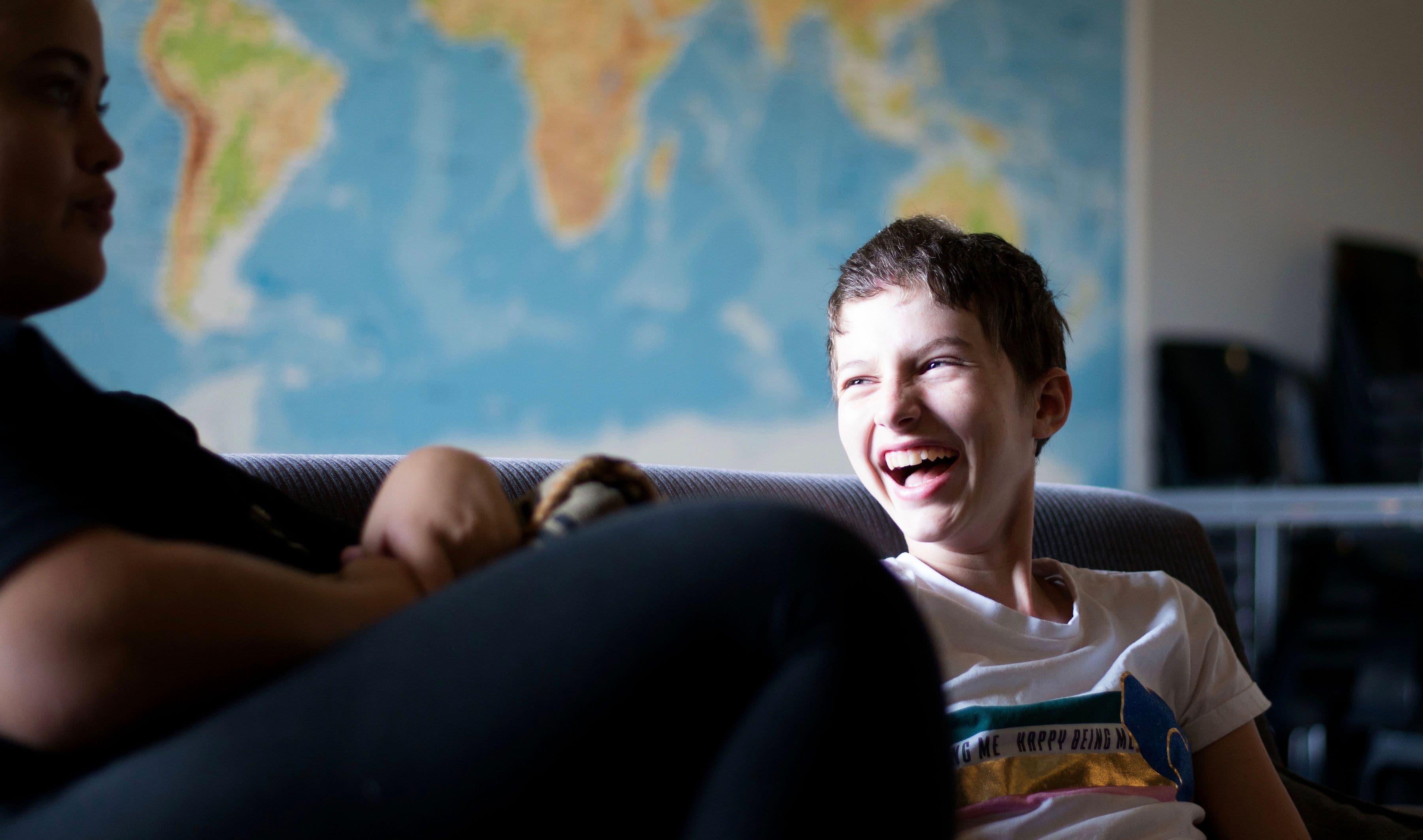 SHE LAUGHS AT THE DAYS TO COME